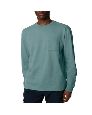 M&S Mens Long Sleeve T Shirt Pure Soft Cotton Crew Neck Oversized Fit Winter Tee