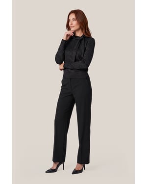 Lynn Lurex Top Zwart