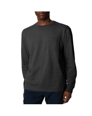 M&S Mens Long Sleeve T Shirt Pure Soft Cotton Crew Neck Oversized Fit Winter Tee