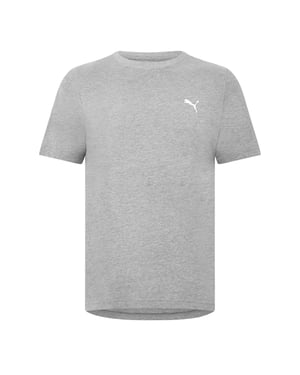 Men's Puma Blank Base T-Shirt in Grey Heather