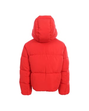 Looxs Revolution Bomber hooded winterjas chili red voor meisjes in de kleur