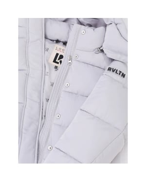 Looxs Revolution Bomber met capuchon ice grey voor meisjes in de kleur