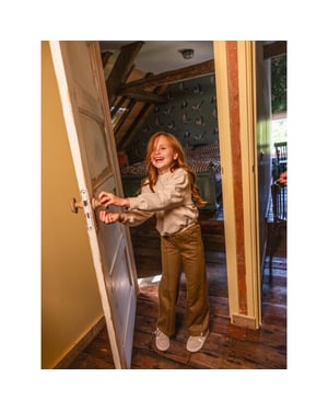 Looxs Revolution Sweater latte voor meisjes in de kleur