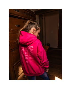 Looxs Revolution Hoody oversized voor meisjes in de kleur