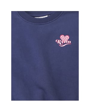 Looxs Revolution Sweater rugprint london voor meisjes in de kleur