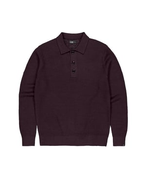 Butcher of Blue Polo lange mouw m2626033 galway