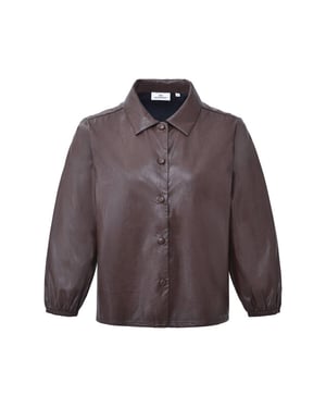 HV Polo Blouse lange mouw 04041057 merel