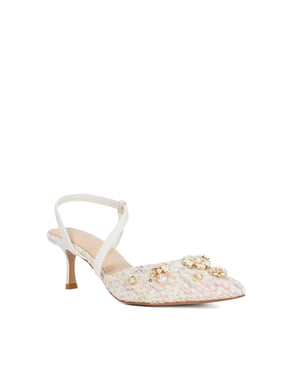 Dune Ladies Dyana - Embellished Boucle Open Courts