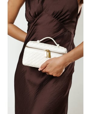 Wheres That From Womens Falyse Woven Box Grab Bag