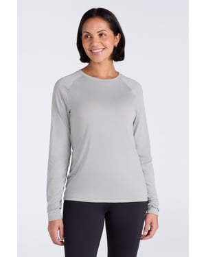 'Dynamic' Women's IsoCool Top Breathable Quick Dry Sports Tee Olive