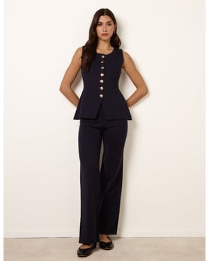 Set With Gold Button