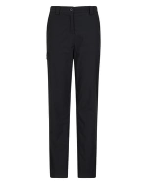 'Winter Hiker' Women's Stretch Trousers Warm Lightweight Quick Dry Outdoor Pants Black