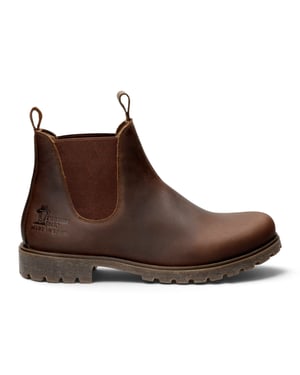Panama Jack Waterdichte Chelsea Boots van Bruin Leer voor Heren - Biar C1