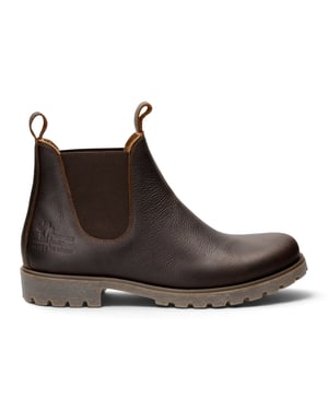 Panama Jack Waterdichte Chelsea Boots van Kastanjebruin Leer voor Heren - Biar C2