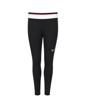 Reebok CL AE Womens Black Leggings