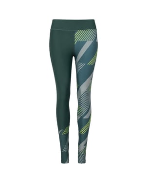 Reebok AOP Womens Green Leggings