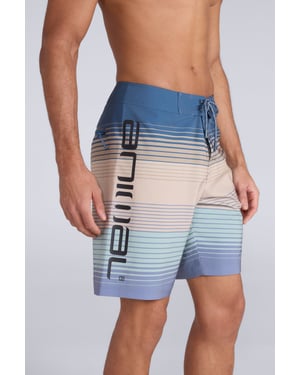 'Brett' Men's Boardshorts Quick Dry Sun Protection Swimming Trunks Purple