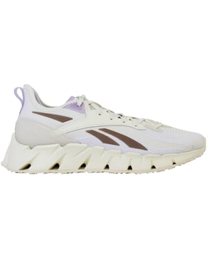Reebok Zig Kinetica 3 Womens White Running Shoes