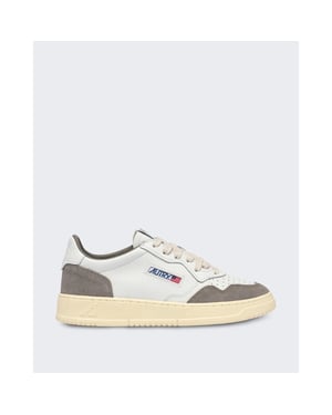 Autry Heren medalist low sneaker cement