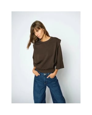 Mos Mosh 180790 160 mosmosh mmmae o-3/4 sleeve sweatshirt delicioso