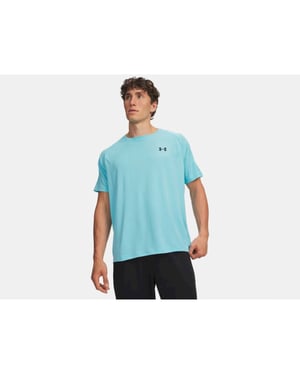 Under Armour Ua tech textured ss-blu training t-shirt korte mouw heren -