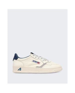 Autry Heren medalist low sneakers nubuck suède