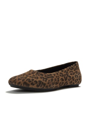FitFlop Delicato suede leopard ballerinas