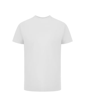 Korte Mouwen T-shirt in Wit