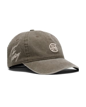 Fawn Monogram Washed Cotton Cap