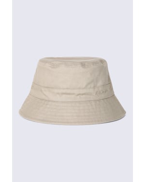 'Twill' Unisex Bucket Hat 100% Cotton UV 50+ Protection Lightweight Summer Sun Hat Beige