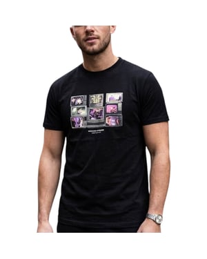 Weekend Offender Mens T Shirts Radio Crew Neck Graphic Casual Cotton Summer Top