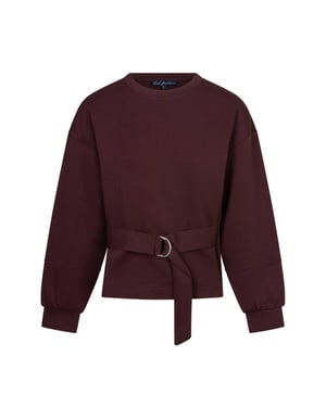 Red Button Top lange mouw srb4996