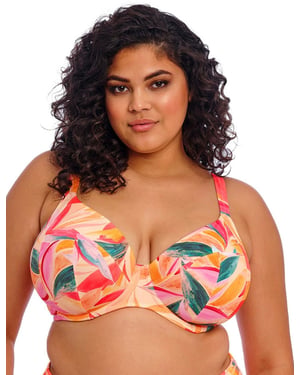 802502 Elomi Sancho Beach Plunge Bikini Top -
