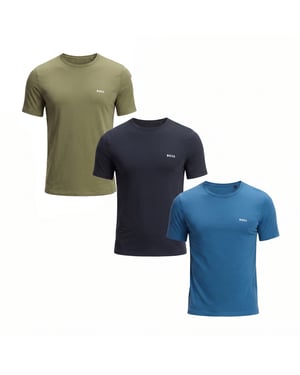 Pack of 3 Men's Short Sleeve Undershirts 50532470
