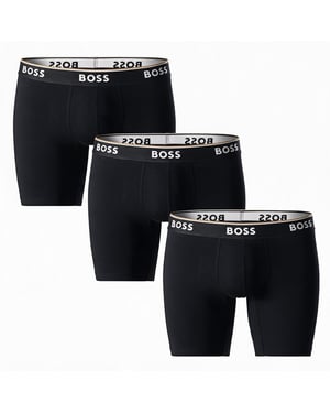 Verpakking van 3 heren elastische katoenen boxershorts 50538142