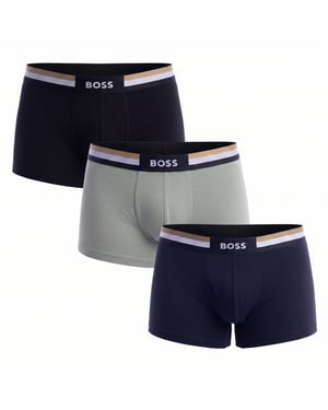 Trio av Herrens Bomullsboxershorts 50516542
