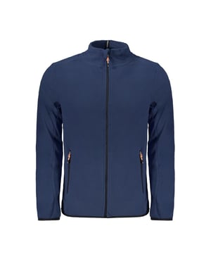 Noorwegen 1963 Blauwe Polyester Heren Sweatshirt