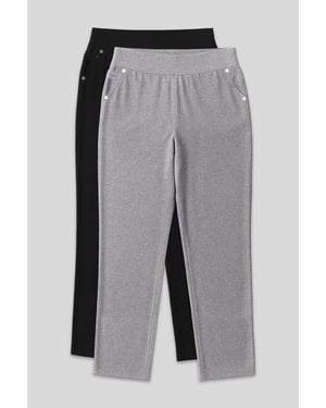 Dames Katoenen Mix Sweatpants