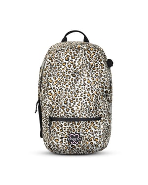 Brabo Backpack fun leopard/pink hockey rugzak -