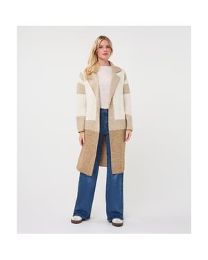 Esqualo Vest f26-18510 sand melange