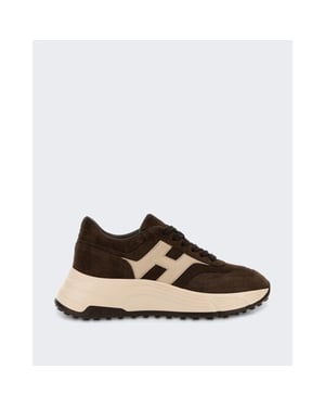 Hogan Dames vetersneaker met h-logo