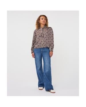 Esqualo Blouse f26-14508 print