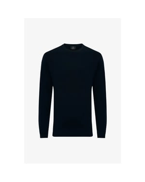 Genti Wool roundneck knit dark