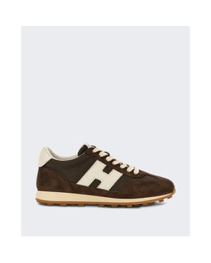 Hogan Dames sneaker met vetersluiting h727