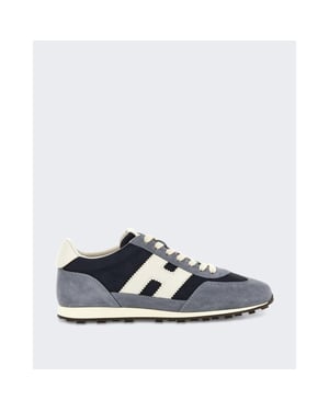 Hogan Heren veterschoenen sneaker met h-logo