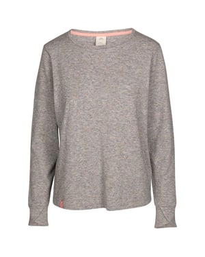 Trespass Dames/Dames Rina Marl Top met lange mouwen (Grijze Mergel)