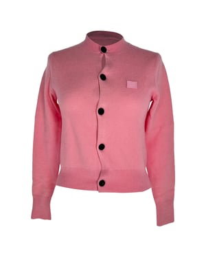 Acne Studios Cardigan in Pink Wool