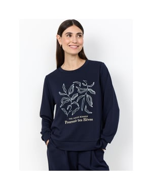 Soyaconcept Sc-banu 317 navy sweater
