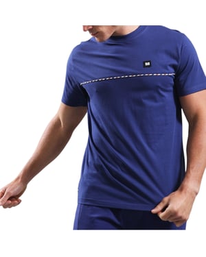 Weekend Offender Mens T Shirts Cefalu Crew Neck Summer Pullover Cotton Top