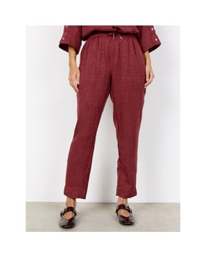 Soyaconcept Sc-charissa 2-b oxblood broek